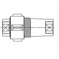 Гвинтові швидкоз'ємні з'єднання з двома ущільненнями