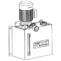 Шестеренний насос з приводом