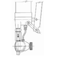 Важільний ручний насос з випускним клапаном