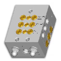 Прогресивні розподільники SXO з алюмінієвим корпусом